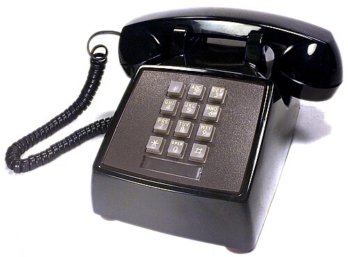 AT&T Western Electric 2500 — Classic Push-Button Desk Phone