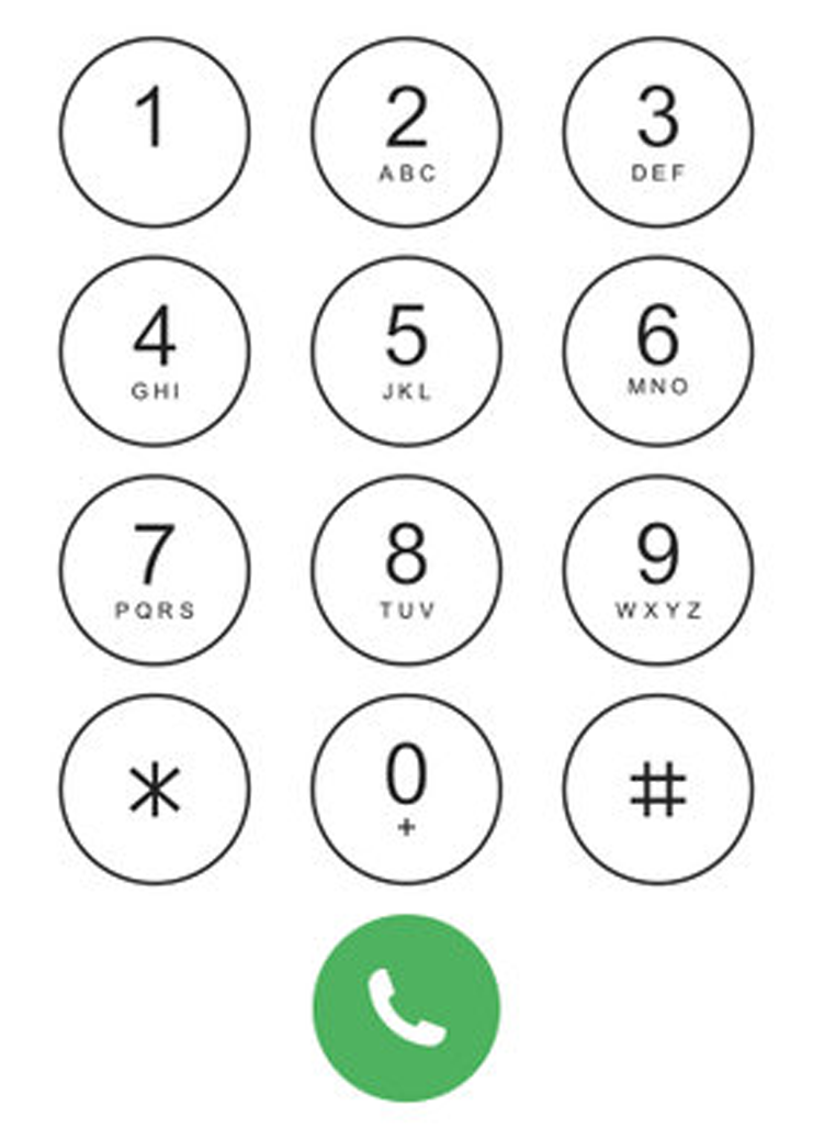 iPhone Phone App — iOS Touch Screen Dialer · FaceTime